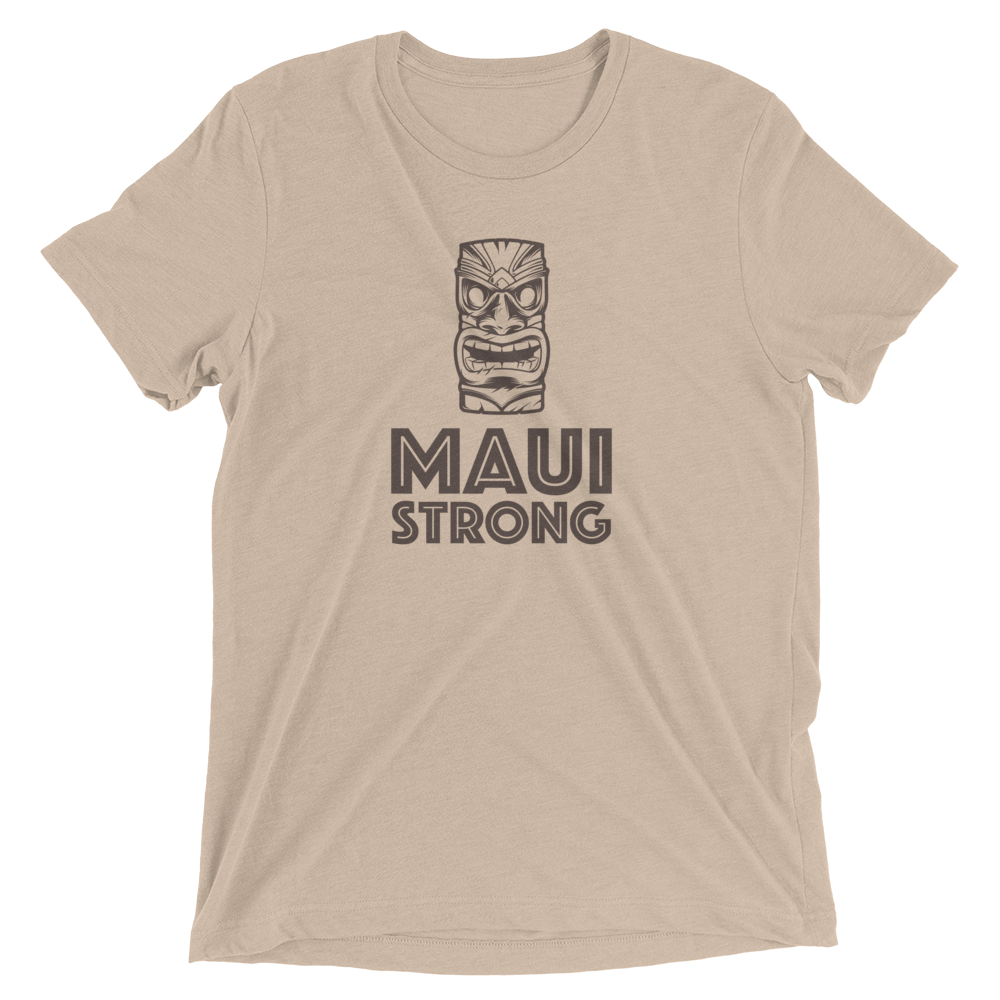 Maui Strong Tiki Unisex Tee - Image 4