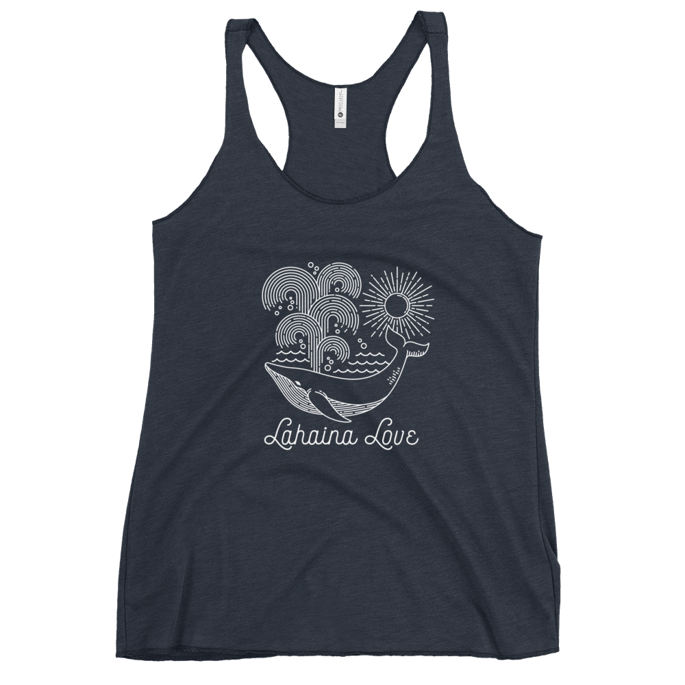 Lahaina Love Whale Women's Racerback Tank - Image 7